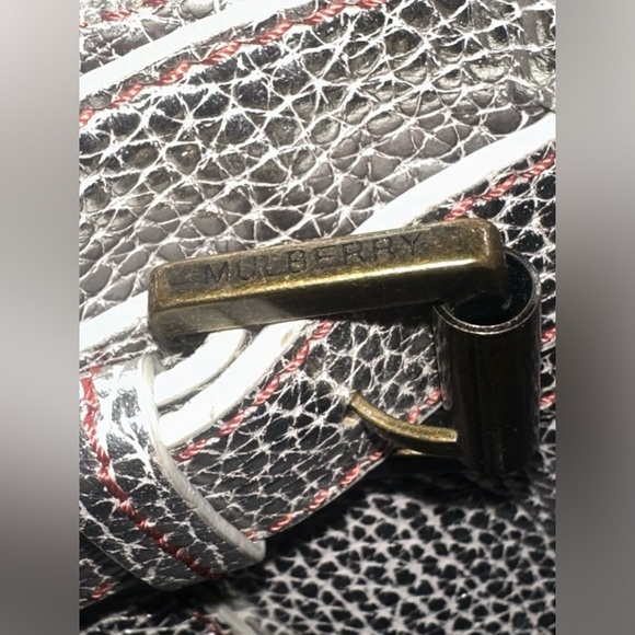 Mulberry Metallic Silver Jacquetta Bag - Picture 11 of 15